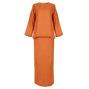 Plain Blouse And Skirt Baju Kurung