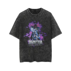 Custom Acid Washing 3D Printed Men T-shirt