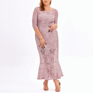 Plus Size Lace Dress