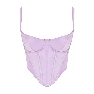 Custom Purple Cami Corset