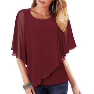 Custom Summer Casual Chiffon Blouse