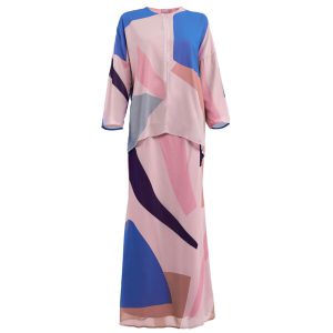 Custom Colour Block Baju Kurung