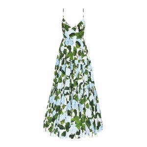 Floral Print Maxi Casual Cami Dress