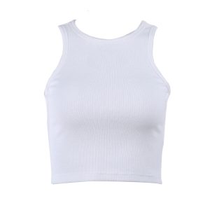 Sleeveless Crop Tank Top