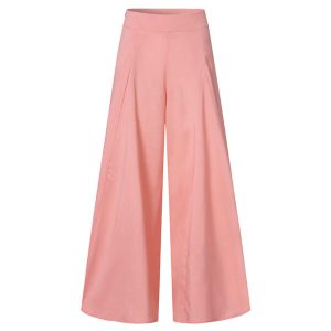 Women straight baggy pants-pink